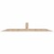 Ekena Millwork Portland Smooth Timber Gable Bracket, Douglas Fir, 108"W x 18"H x 5 1/2"D x 5 1/2"F, 4/12 Pitch GBW108X18X0606POR00SDF - alternate 1